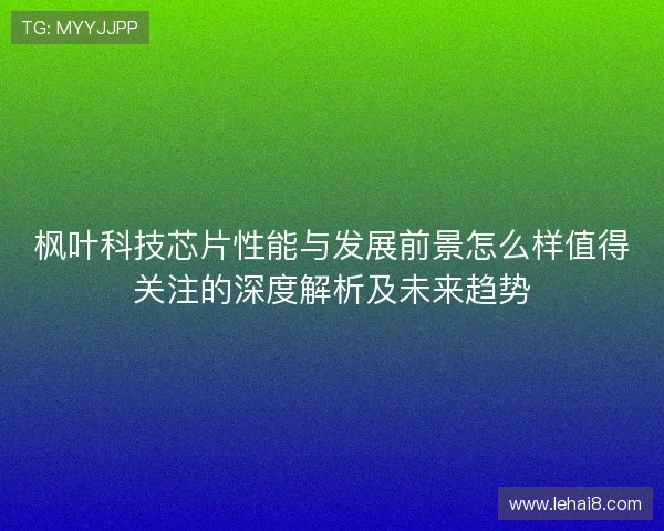 枫叶科技芯片性能与发展前景怎么样值得关注的深度解析及未来趋势